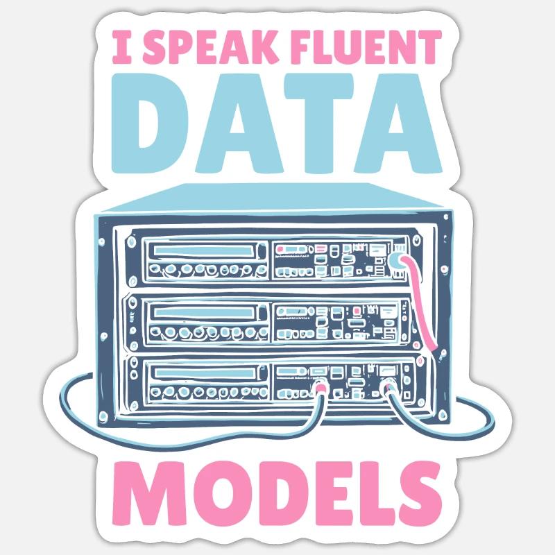 Database Architect Sticker size S (10 x 10 cm)
