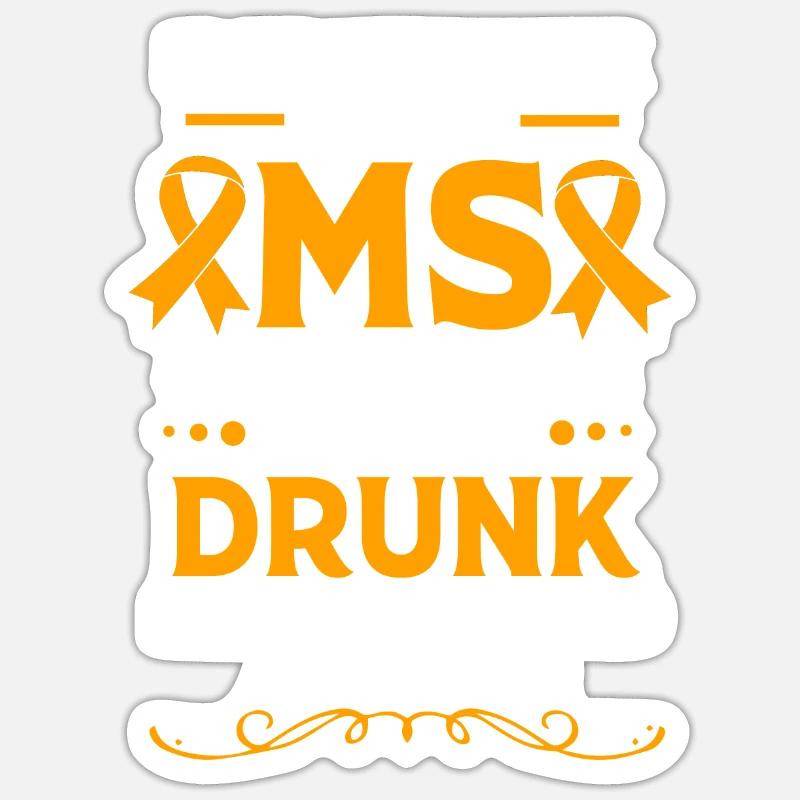 Multiple Sclerosis MS Sticker size S (10 x 10 cm)
