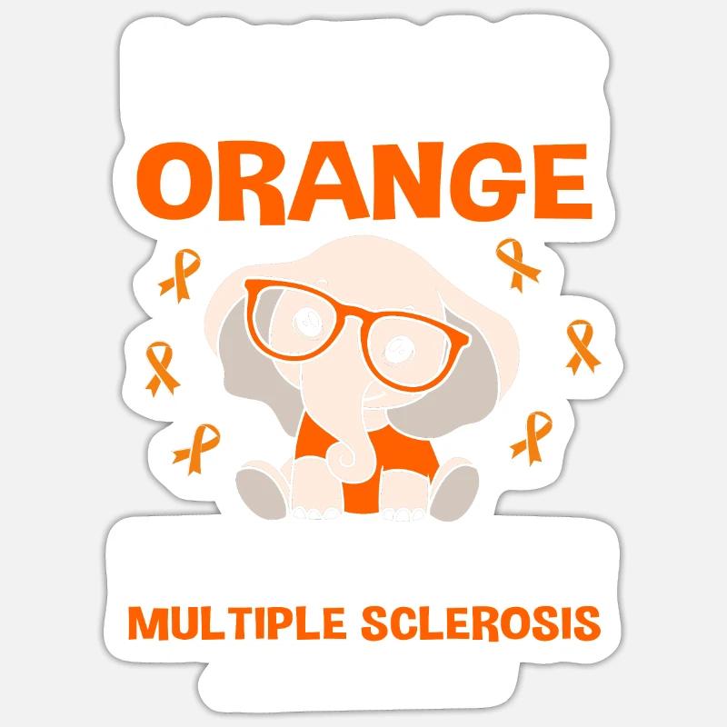 Multiple Sclerosis MS Sticker size S (10 x 10 cm)