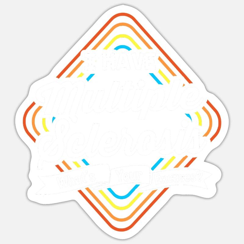 Multiple Sclerosis MS Sticker size S (10 x 10 cm)