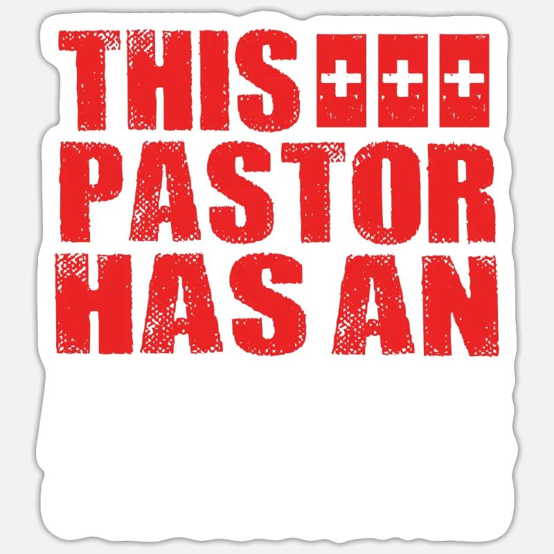 Pasteur Sticker taille S (10 x 10 cm)