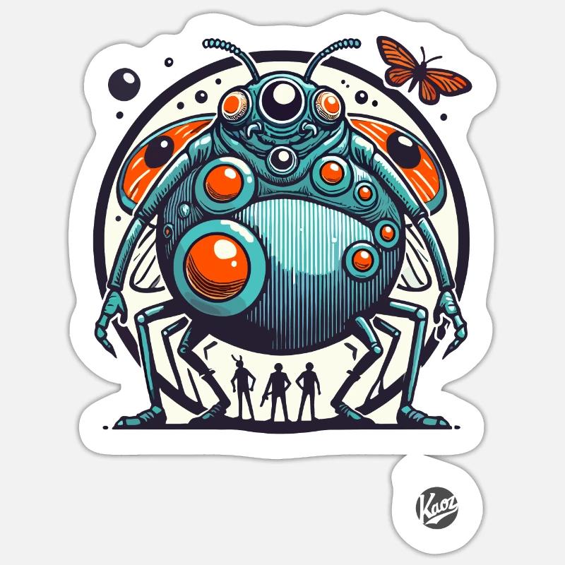 Sticker taille S (10 x 10 cm) - 