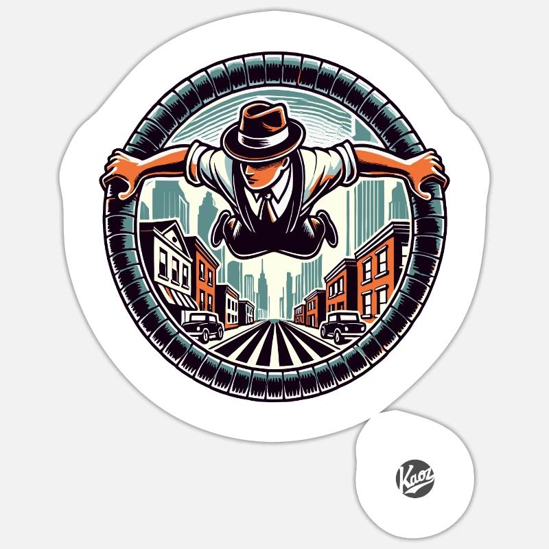 Sticker taille S (10 x 10 cm) - 