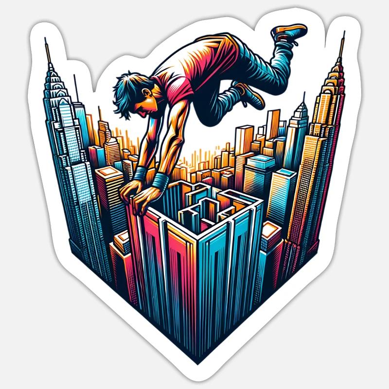 Sticker taille S (10 x 10 cm) - 