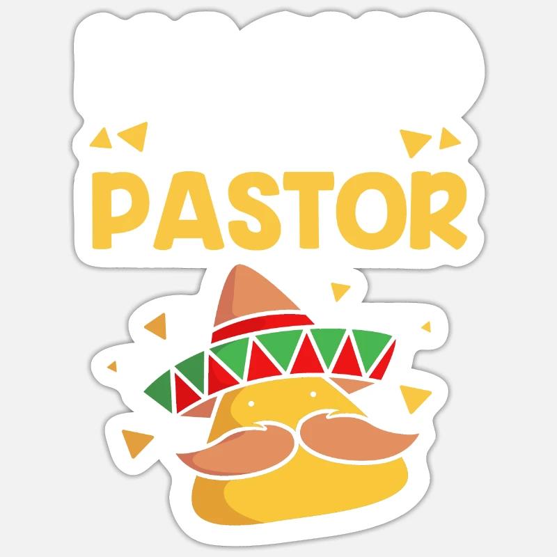 Pasteur - Sticker taille S (10 x 10 cm) - blanc mat