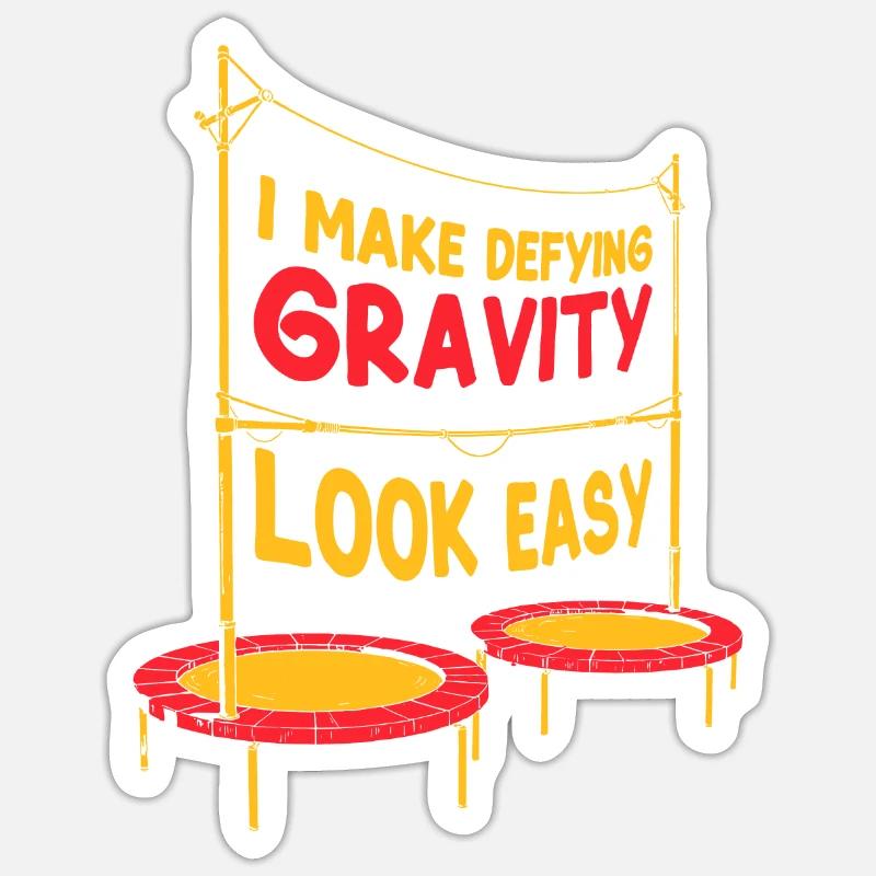 Acrobate Sticker taille S (10 x 10 cm)