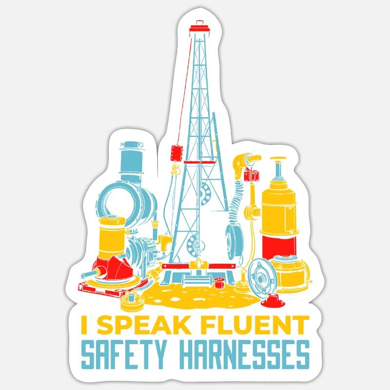 Extraction Worker Sticker size S (10 x 10 cm)