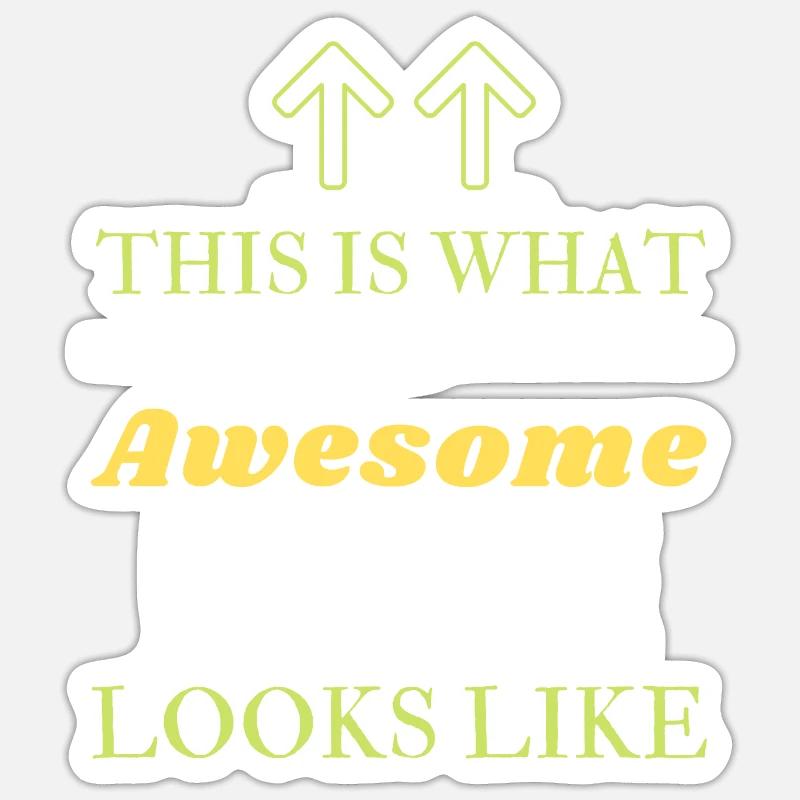 This is What an Awesome Referee Looks Like Sticker size S (10 x 10 cm)