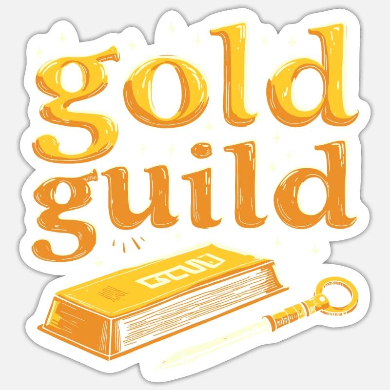 L’équipe Goldsmith - Sticker taille S (10 x 10 cm) - blanc mat