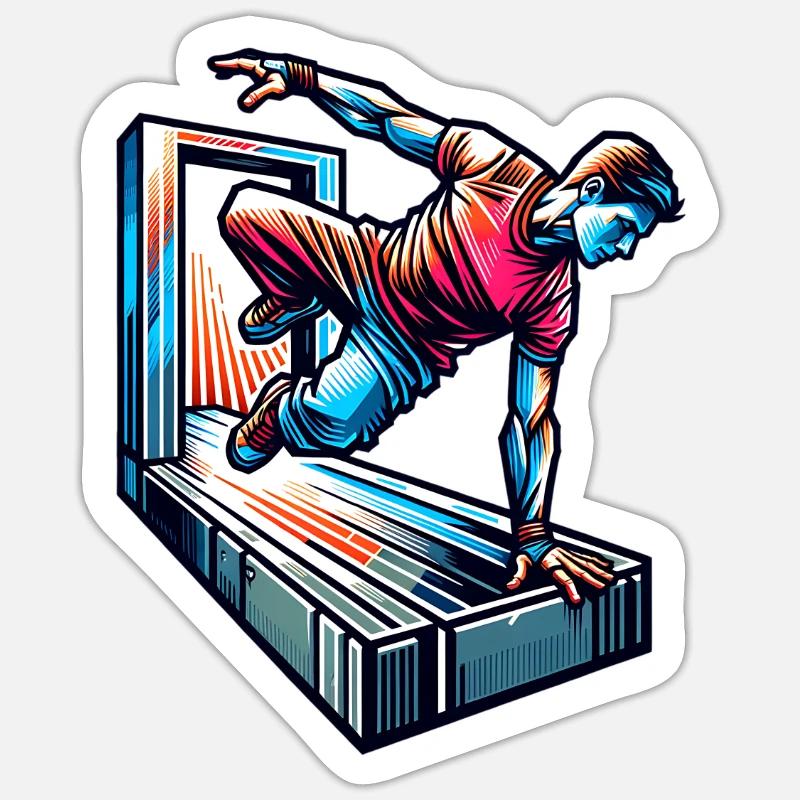 Sticker taille S (10 x 10 cm) - 