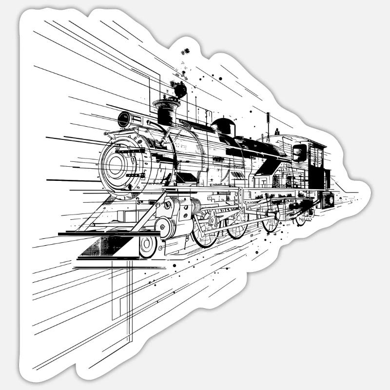 Sticker Größe S (10 x 10 cm) - 