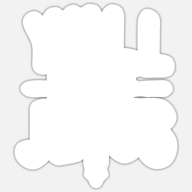 Sticker size S (10 x 10 cm) -