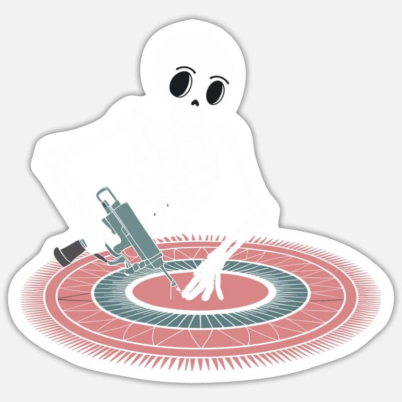 Sticker Größe S (10 x 10 cm) - 