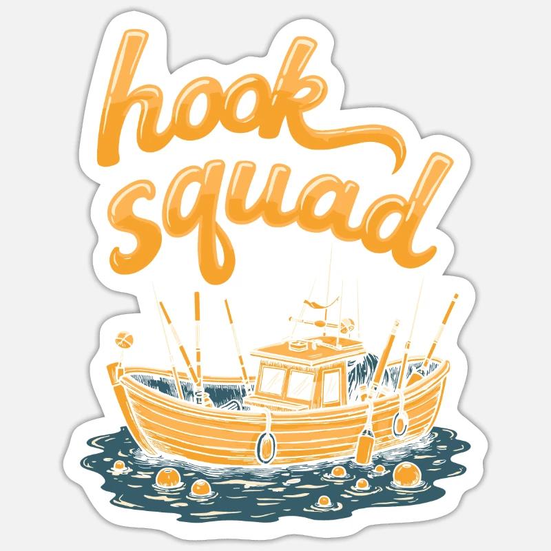 Fischer Squad Sticker size S (10 x 10 cm)