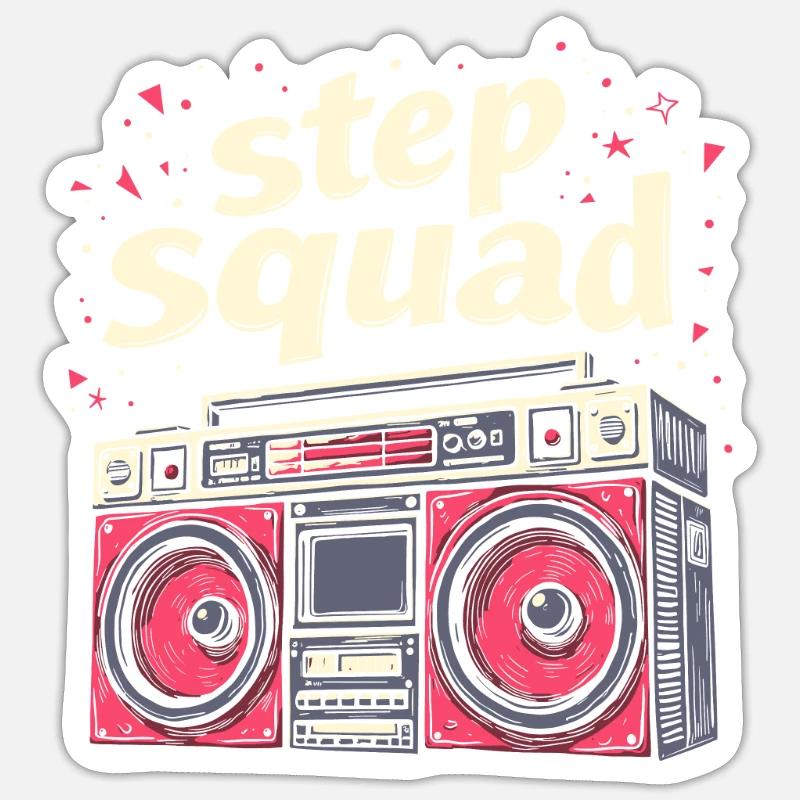 Sticker Größe S (10 x 10 cm) - 