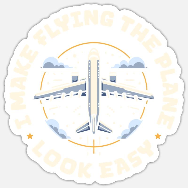Flight Engineer Sticker size S (10 x 10 cm)