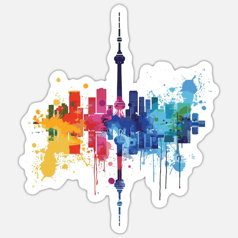 Sticker Größe S (10 x 10 cm) - 