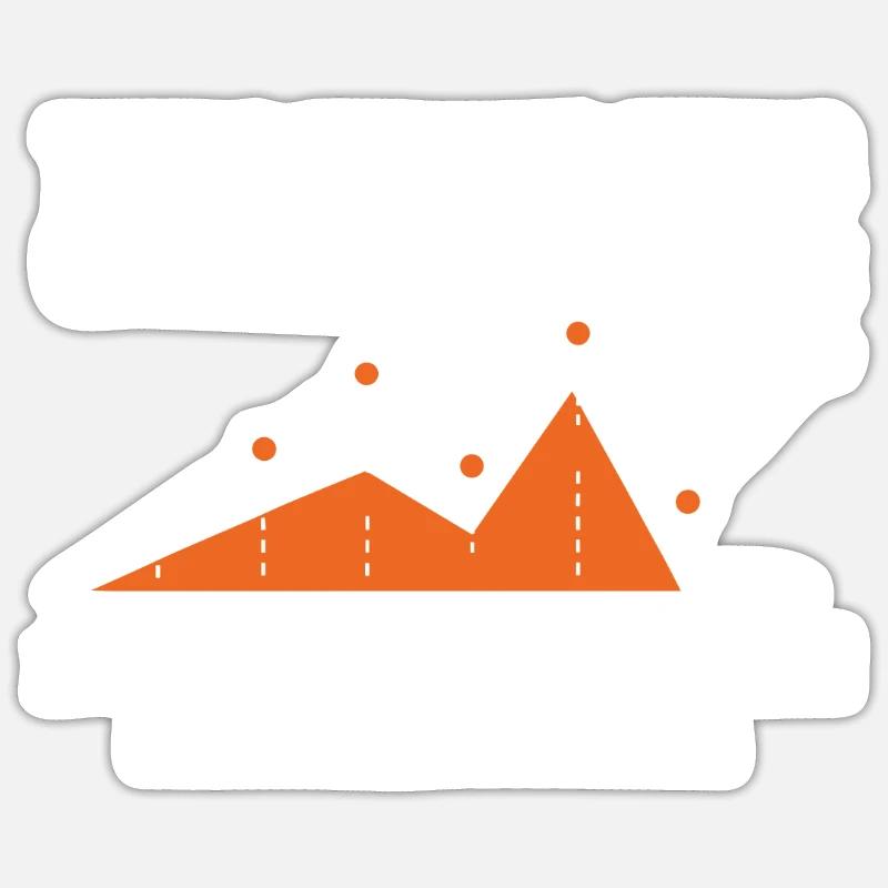 Ceux qui peuvent extrapoler à partir de données incomplètes Sticker taille S (10 x 10 cm)