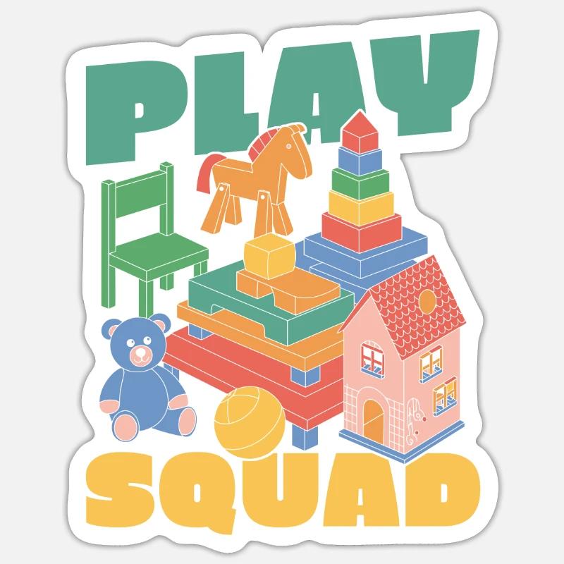 Frühpädagogin Kader - Sticker Größe S (10 x 10 cm) - Mattweiß