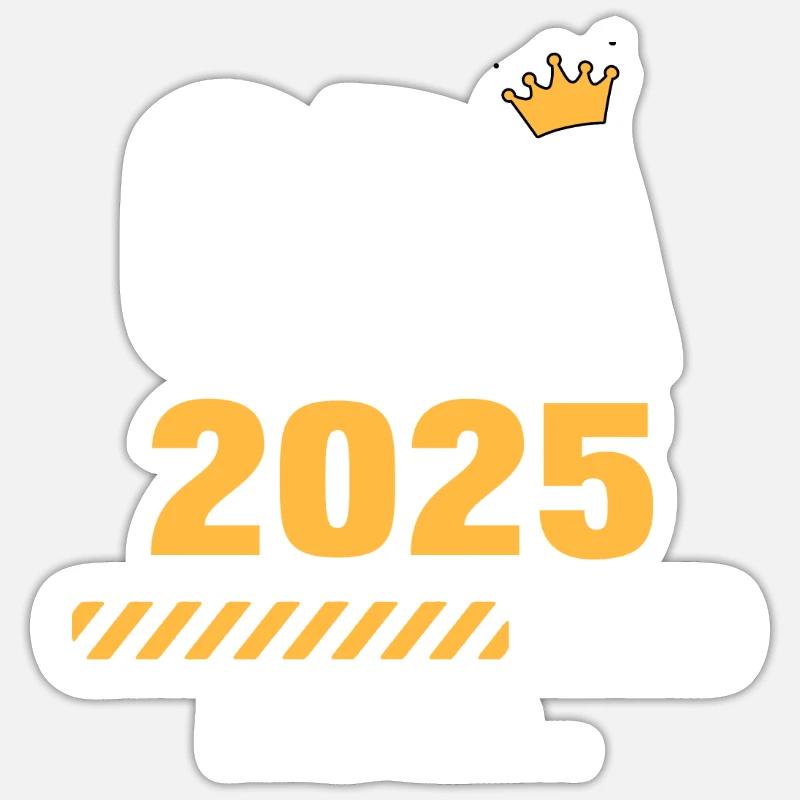 Opa 2025 Loading Sticker Größe S (10 x 10 cm)