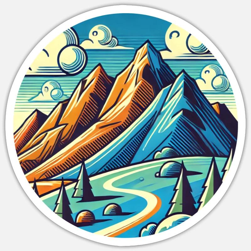 Sticker taille S (10 x 10 cm) - 