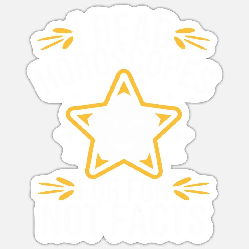 Astrology Skeptic: Critical Thinking - Sticker size S (10 x 10 cm) - white matte