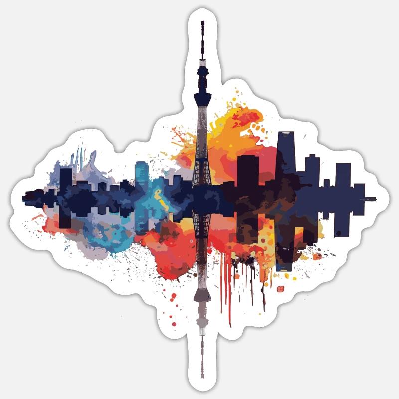 Kuki - Sticker size S (10 x 10 cm) - white matte