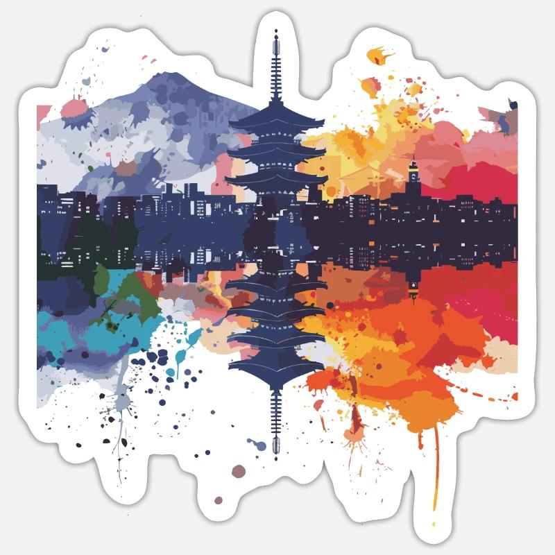 Sticker Größe S (10 x 10 cm) - 