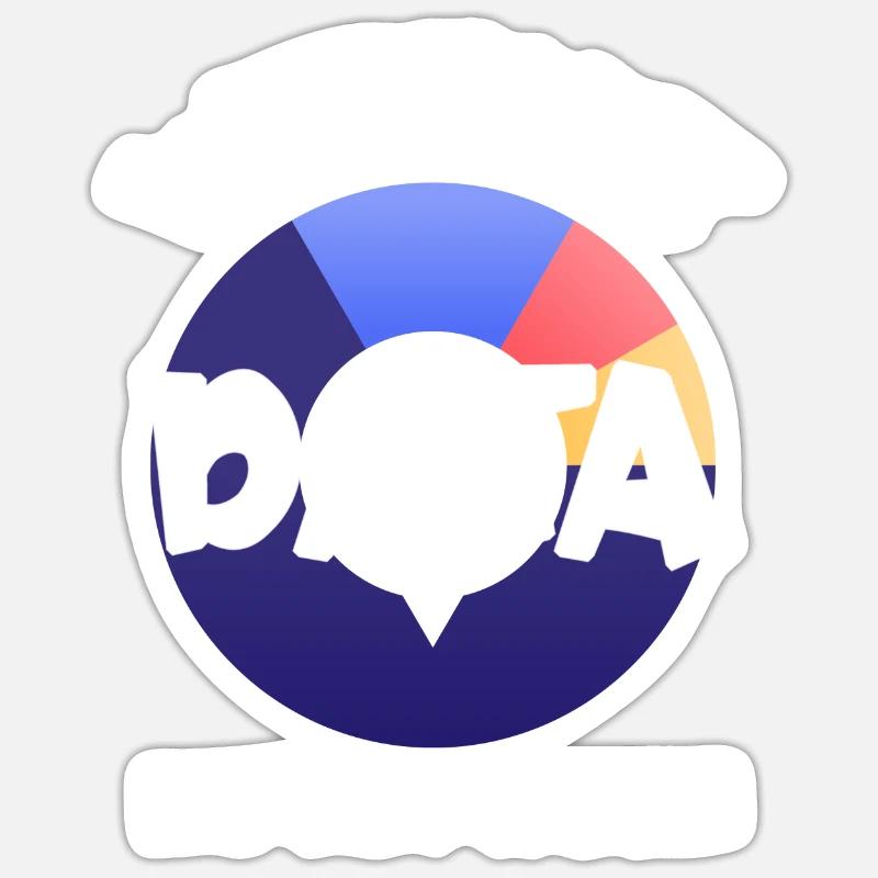 Data Or It Didn't Happen For Student Sticker size S (10 x 10 cm)