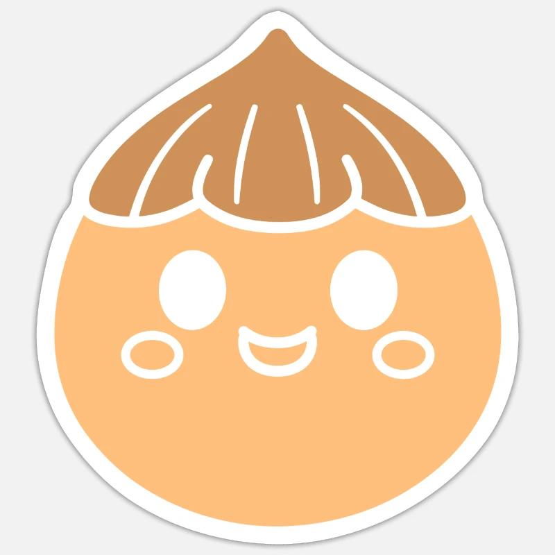 Hazelnut Sticker size S (10 x 10 cm)