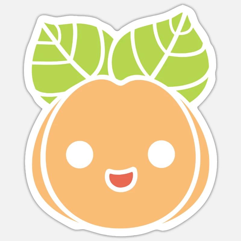 Hazelnut - Sticker size S (10 x 10 cm) - white matte