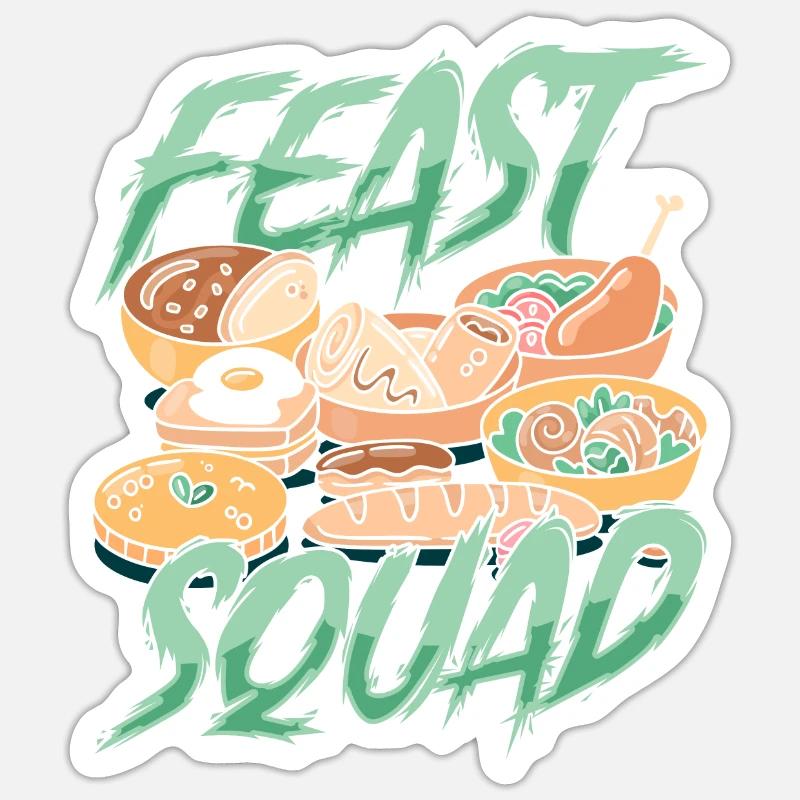 Caterer Kader Sticker Größe S (10 x 10 cm)