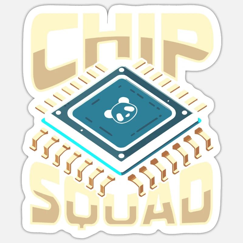 Hardware Engineer Kader Sticker size S (10 x 10 cm)