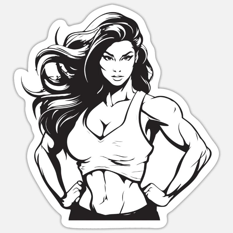 Sticker taille S (10 x 10 cm) - 