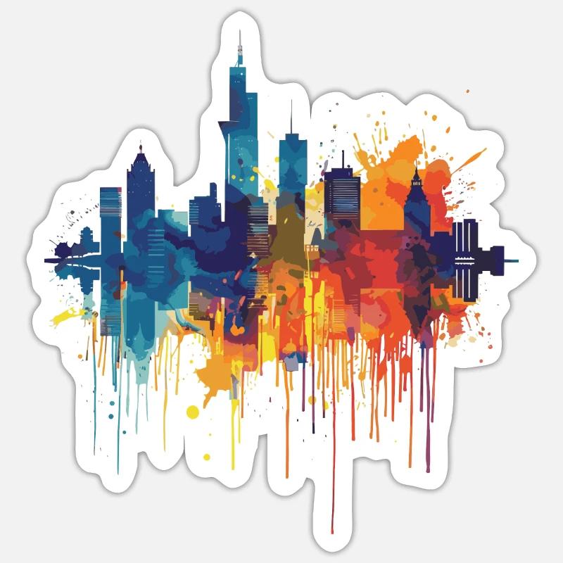 Sticker taille S (10 x 10 cm) -