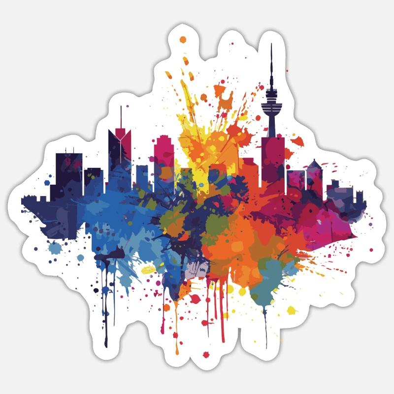 Sticker taille S (10 x 10 cm) - 