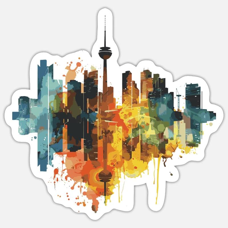 Sticker Größe S (10 x 10 cm) - 
