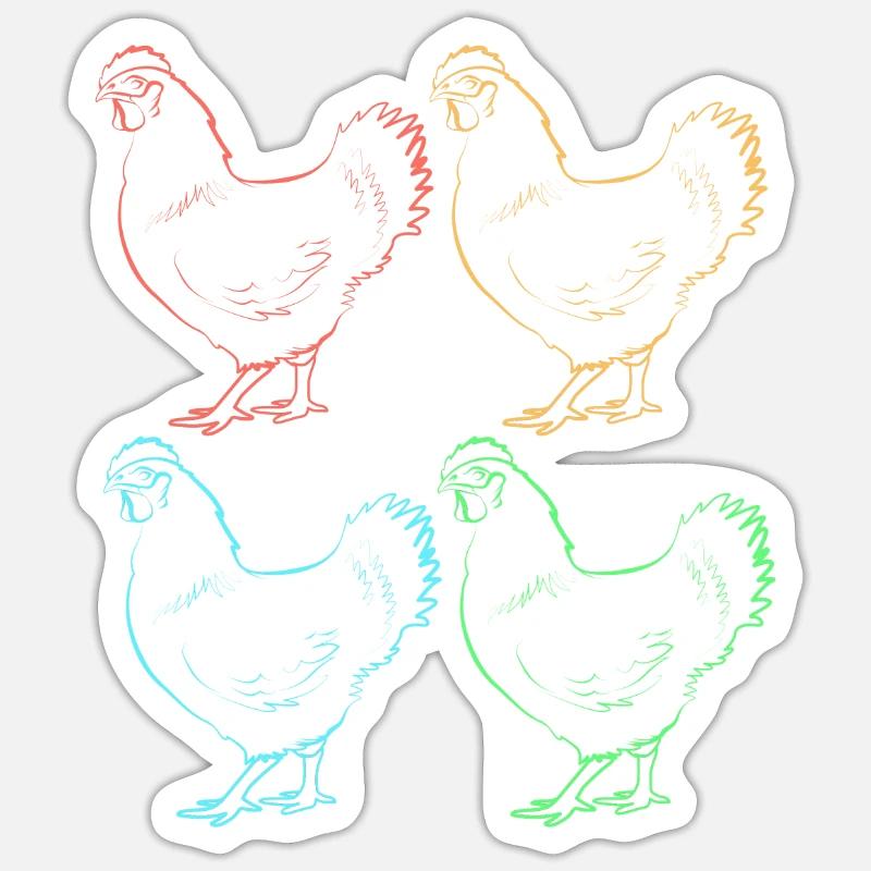 Sticker size S (10 x 10 cm) - 