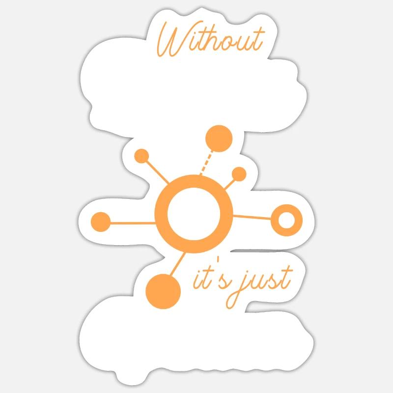 Data Or It Didn't Happen For Student Sticker size S (10 x 10 cm)
