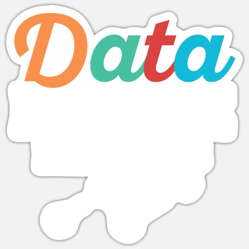 Daten oder es ist nicht passiert für Studenten Sticker Größe S (10 x 10 cm)