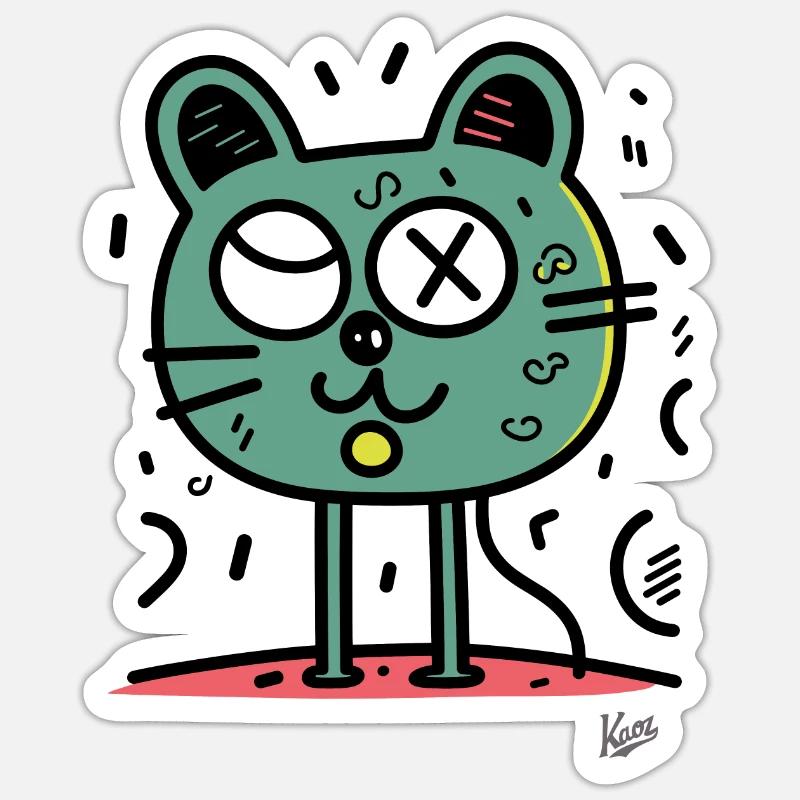 Sticker Größe S (10 x 10 cm) - 
