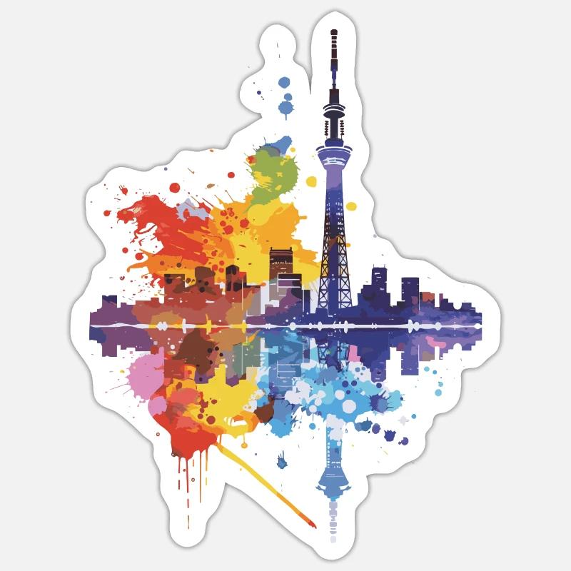 Sticker Größe S (10 x 10 cm) - 