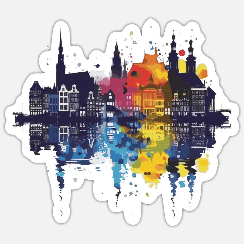 Stichtse Vecht - Sticker size S (10 x 10 cm) - white matte