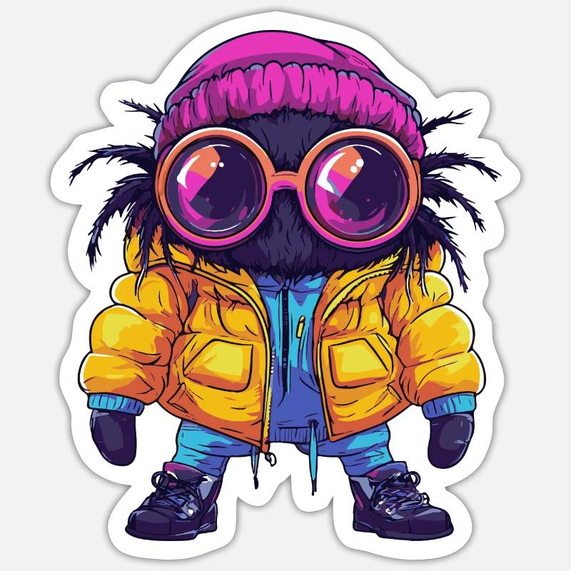 Sticker taille S (10 x 10 cm) - 
