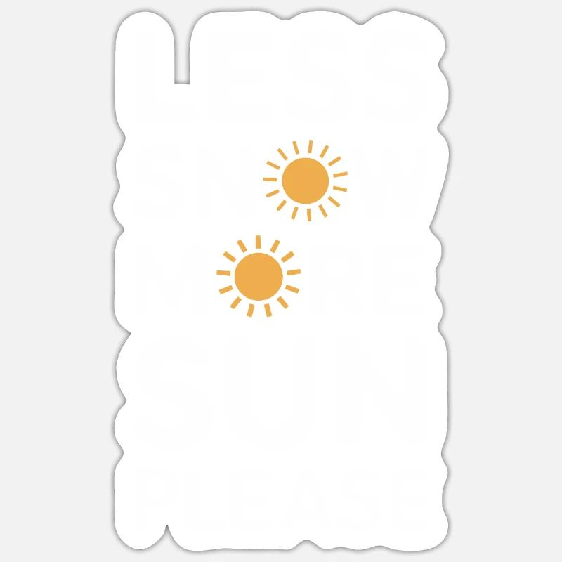 Winter-grumpy-cold-weather-complaints Sticker size S (10 x 10 cm)