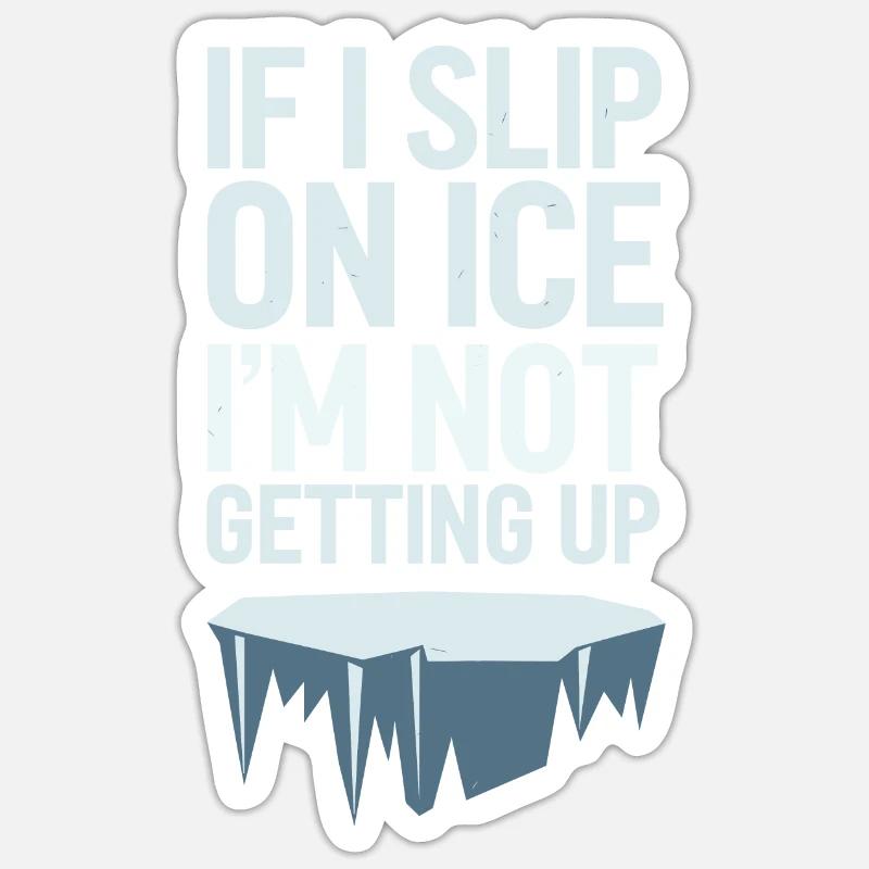 Winter-grumpy-cold-weather-complaints Sticker size S (10 x 10 cm)