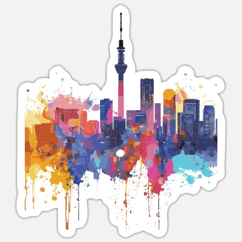 Yao - Sticker size S (10 x 10 cm) - white matte