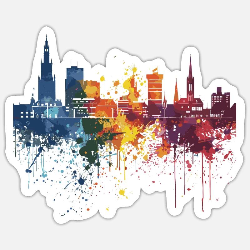 Sticker Größe S (10 x 10 cm) - 