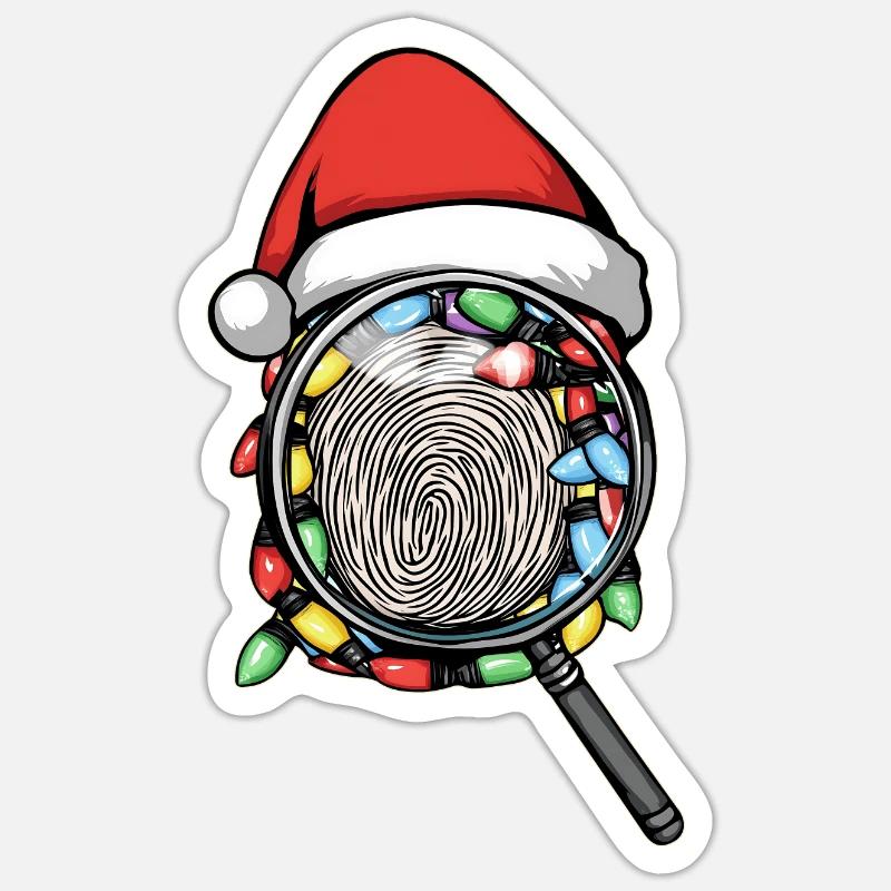 Forensic Scientist Forensic Evidence Sticker size S (10 x 10 cm)