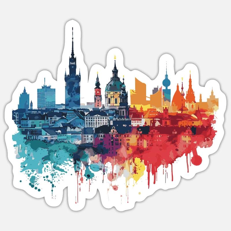 Sticker taille S (10 x 10 cm) - 